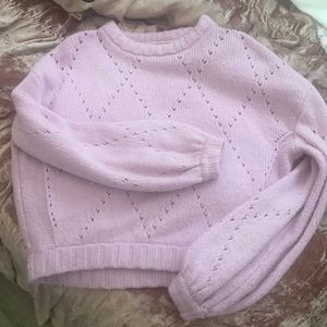 For Love and Lemons Cropped Sweater